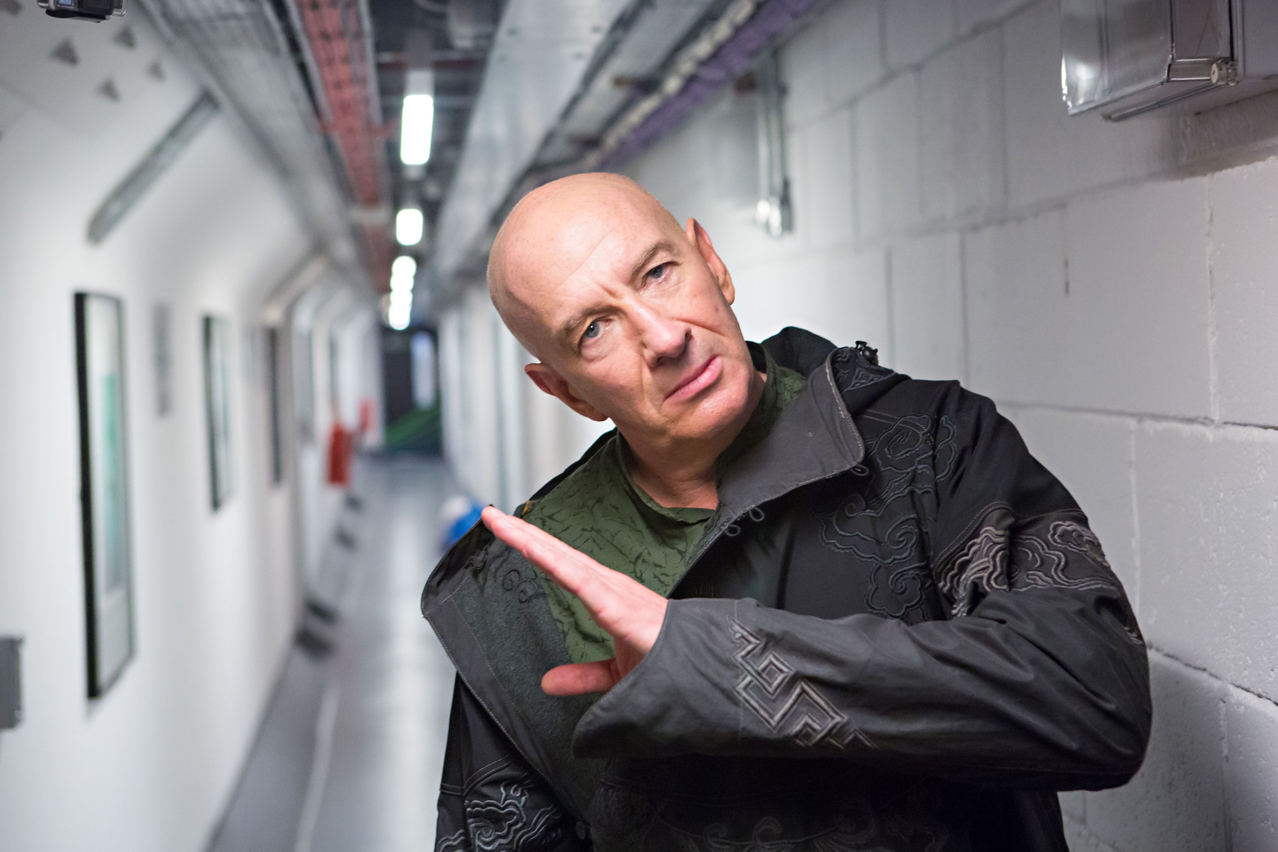 Simon Day as Brian Pern.