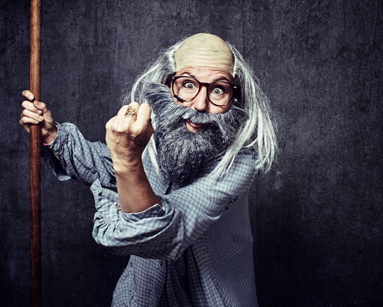 Marny Godden in character