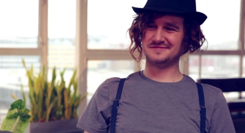 Fergus Craig in character.